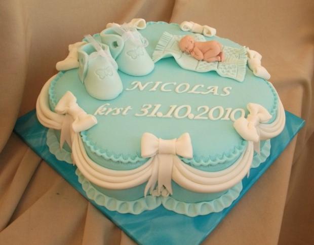 Krstinova pre chlapčeka., torta, Torty na krstiny Krstinova pre chlapčeka., torta, Torty na krstiny, Alenik, 1