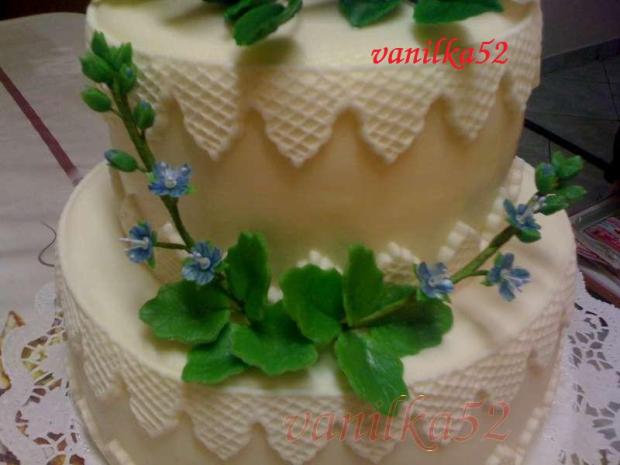 detail, torta, Ozdoby na torty, vanilka52, 1