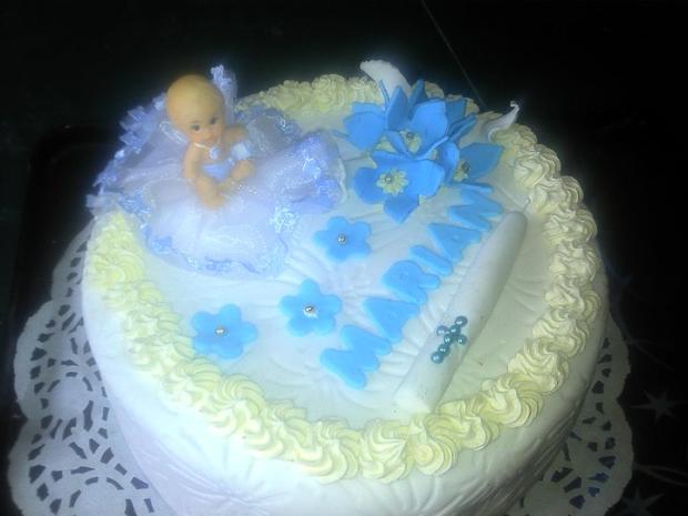 Na krstiny pe chlapčeka , torta, Torty na krstiny, cukro-ocko, 1