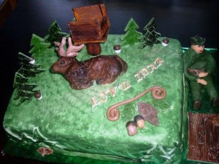 Pre poľovníka, torta, Netradičné torty Pre poľovníka, torta, Netradičné torty, martusa29, 1