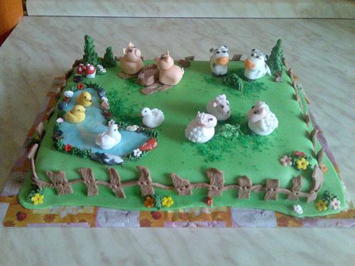 Farma, torta, Torty so zvieratkami Farma, torta, Torty so zvieratkami, alioska, 1