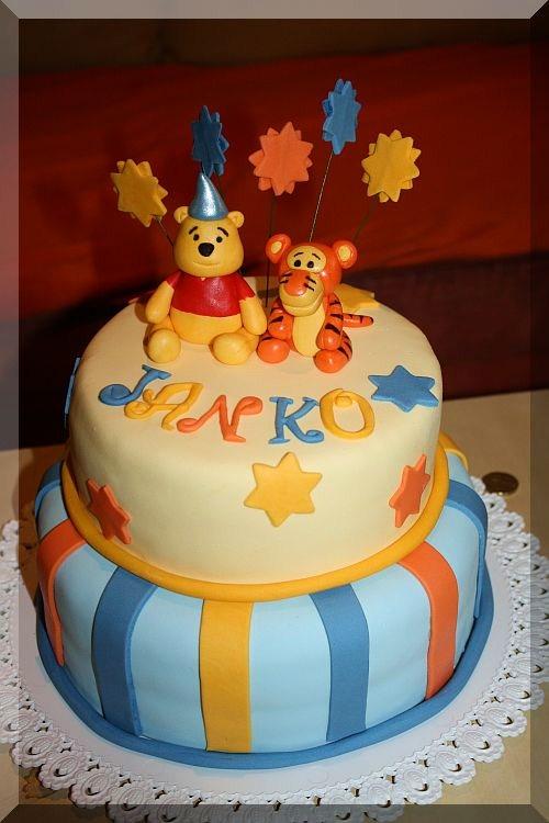 Macko Pu, torta, Rozprávkové torty Macko Pu, torta, Rozprávkové torty, nikanika, 1