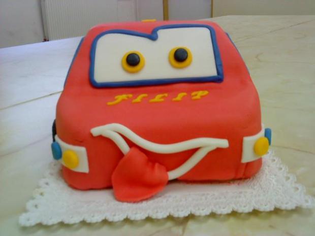 auticko, torta, Torty autíčka, vláčiky, MartinaR, 1
