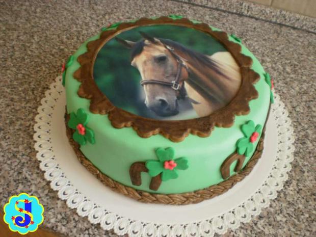 S koníkom, torta, Narodeninové torty S koníkom, torta, Narodeninové torty, Janka.S, 1