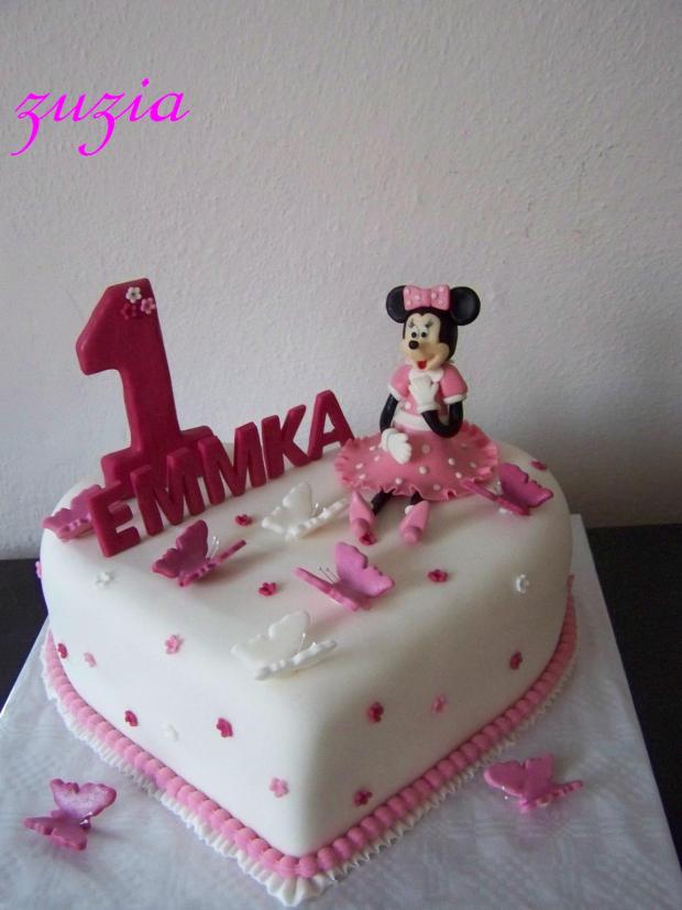 Minnie pre Emmku, torta, Rozprávkové torty Minnie pre Emmku, torta, Rozprávkové torty, zuzia, 1
