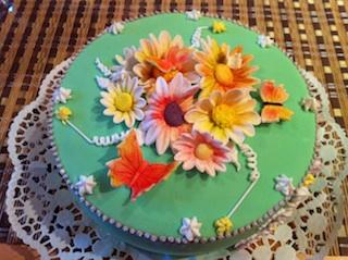Moja jarná záhradka, torta, Veľkonočné torty, luciferica, 1