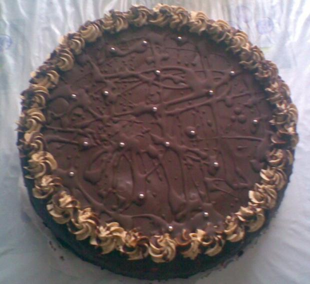 uplne jednodochá čokoládová, torta, kikusa23222, 1