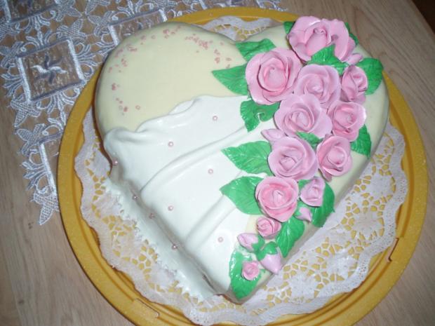 Srdiečko k narodeninám , torta Srdiečko k narodeninám , torta, Ivet, 1