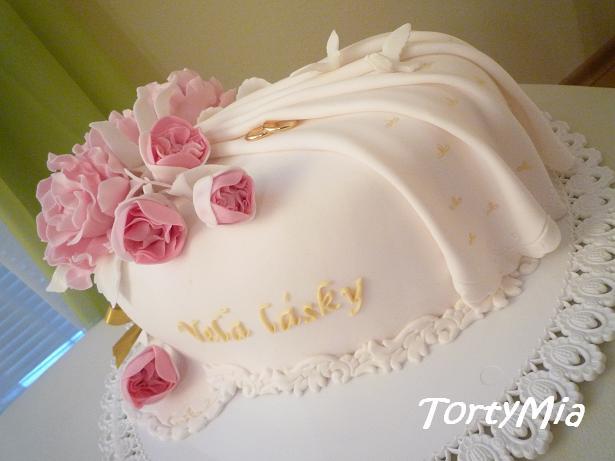 Svadobná s pivóniami, torta, Svadobné torty Svadobná s pivóniami, torta, Svadobné torty, TortyMia, 1