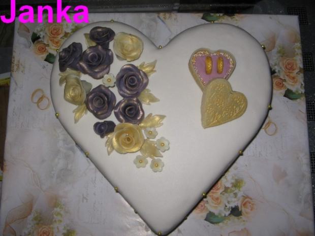Svadobné srdiečko, torta, Svadobné torty Svadobné srdiečko, torta, Svadobné torty, janka84, 1