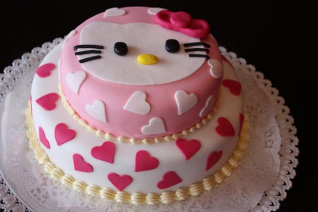 Hello Kitty, torta, Torty pre dievčatá Hello Kitty, torta, Torty pre dievčatá, Lillyyyyyy, 1