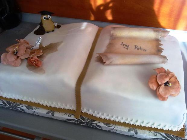 na promocie, torta, Torty - škola, stužková, adka30, 1