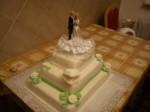 pre neterku, torta, Svadobné torty pre neterku, torta, Svadobné torty, Etelka, 1