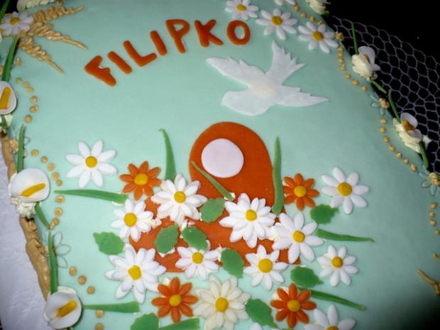 detail zdobenia, torta, Torty na cirkevné sviatky, Tonka123, 1