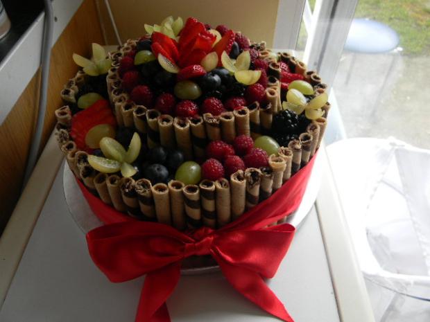 trubičková ,,,, torta, Narodeninové torty trubičková ,,,, torta, Narodeninové torty, Rosa21, 1