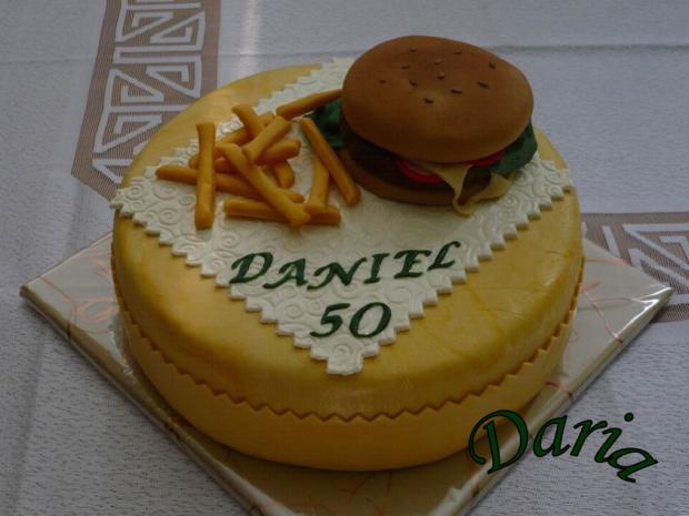 Hamburger, torta, Narodeninové torty Hamburger, torta, Narodeninové torty, Daria22, 1