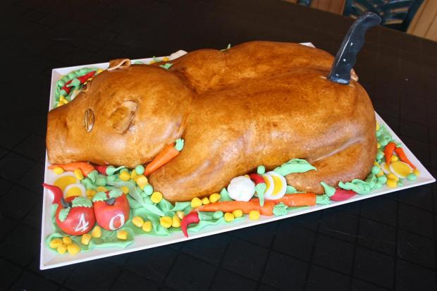 pecene prasa, torta, Narodeninové torty, lubicc, 1