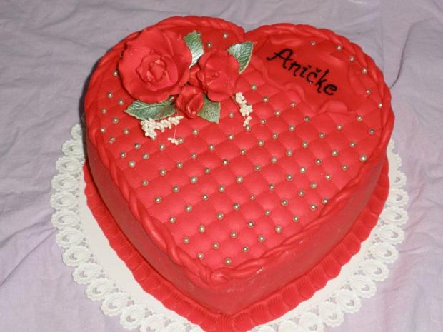 srdiecko z lasky, torta srdiecko z lasky, torta, Žanet, 1
