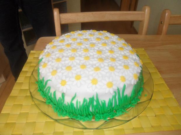 margarétková, torta, Narodeninové torty, Domka, 1