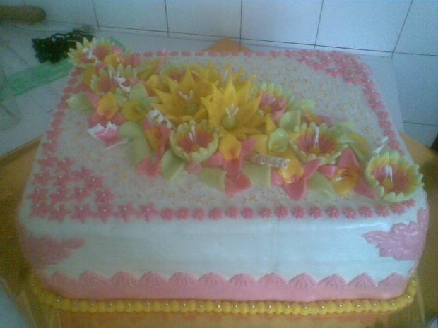 farebné kvietočky pre dievčatko, torta, Ostané torty pre deti, Božka77, 1