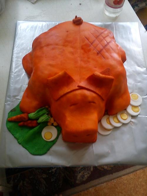 pečené prasiatko, torta, Netradičné torty, zuzana.m, 1