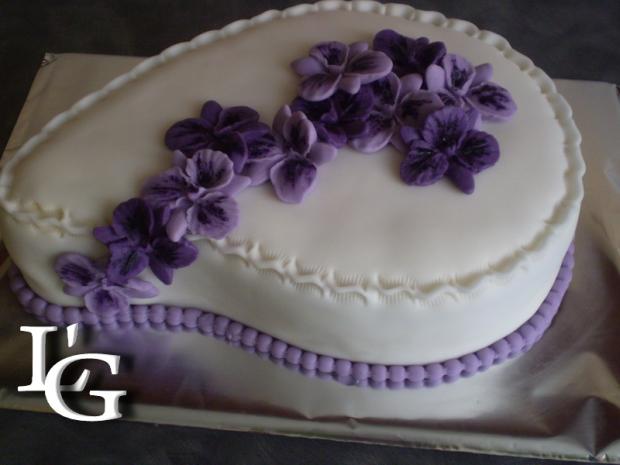 slza s orchidejkami, torta, Narodeninové torty slza s orchidejkami, torta, Narodeninové torty, lubka67, 1