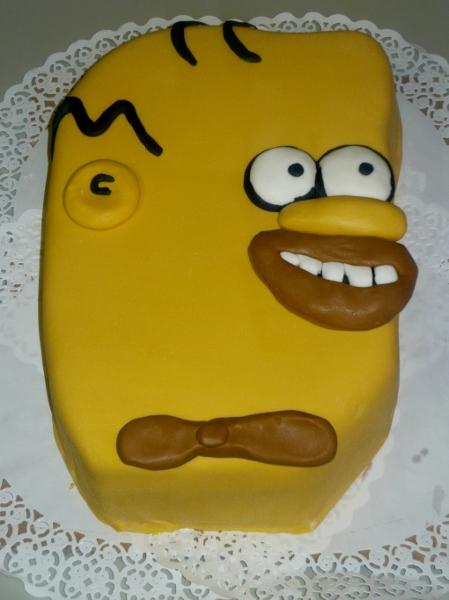 Simpsonovcu, torta, Rozprávkové torty, Ibolyka-Iby, 1