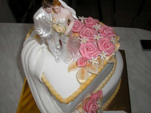 Kvety-detail, torta, Svadobné torty, petra 18, 1