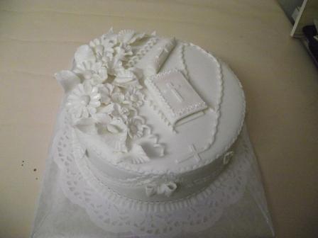 Torta na prijímanie, torta, Torty na cirkevné sviatky, Vieruš, 1