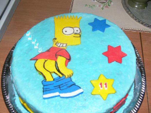 Bart pre syna, torta, Rozprávkové torty Bart pre syna, torta, Rozprávkové torty, lbodova, 1