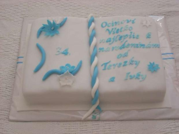 Malá kniha, torta, Narodeninové torty, ZuzkaM, 1
