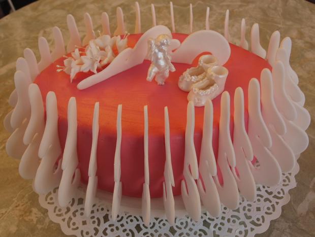 Krst, torta, Torty na cirkevné sviatky Krst, torta, Torty na cirkevné sviatky, Krizanova Anna, 1