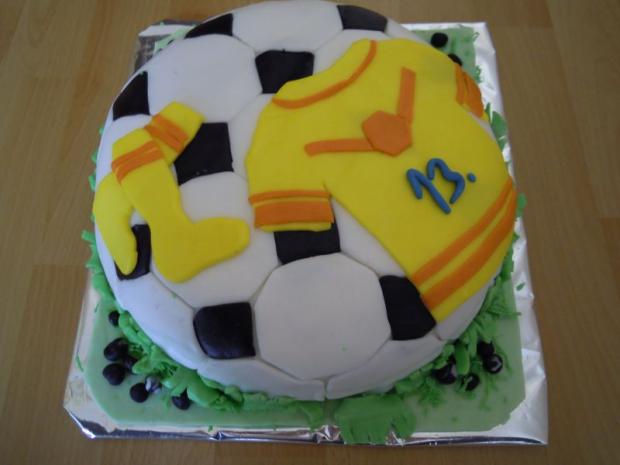 futbalová, torta, Športové torty, mazda, 1