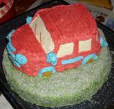 Autíčko, torta, Torty autíčka, vláčiky, Etulik, 1