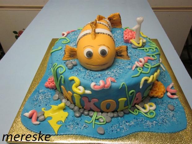 nemo pre Nikolasa, torta, Narodeninové torty nemo pre Nikolasa, torta, Narodeninové torty, Mereske, 1