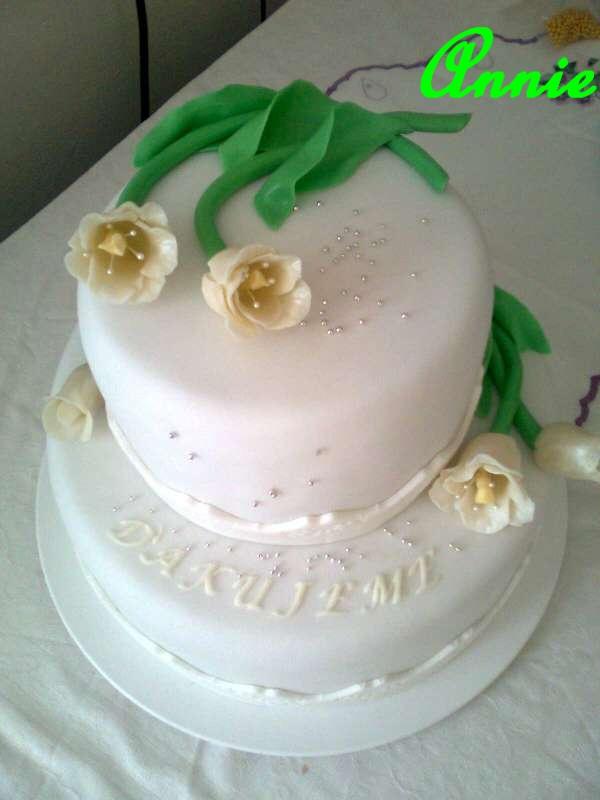 tulipánová k 50-tke, torta, Narodeninové torty, annie.b, 1