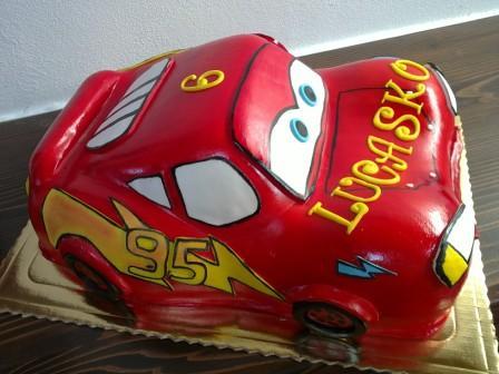 mcqueen, torta, Torty autíčka, vláčiky mcqueen, torta, Torty autíčka, vláčiky, eva 81, 1