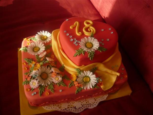 18-tka, torta, Narodeninové torty 18-tka, torta, Narodeninové torty, Alena123, 1