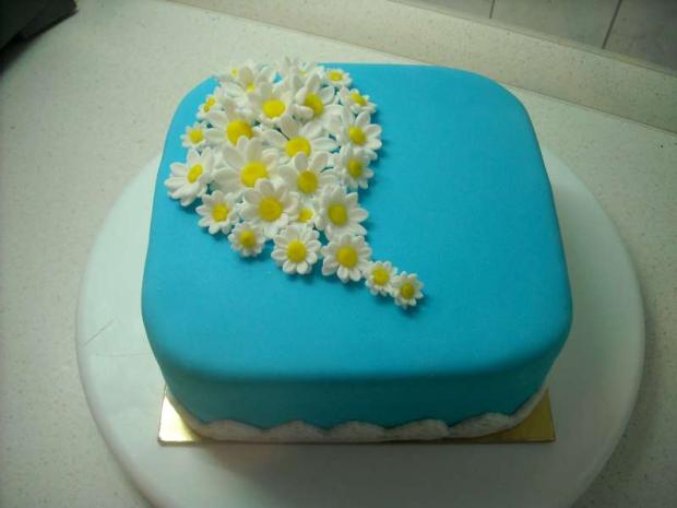 margarétková k narodeninám, torta, Narodeninové torty margarétková k narodeninám, torta, Narodeninové torty, Tatianka, 1
