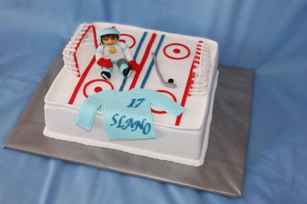 Hokejista, torta, Športové torty, Marcela_SNV, 1