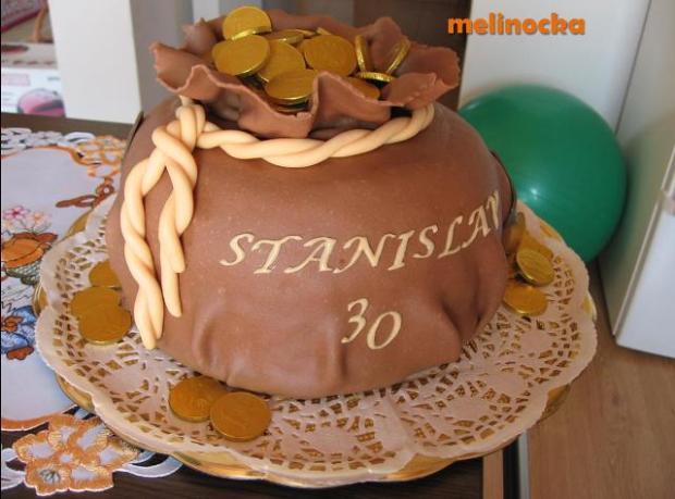 Mešec plný peňazí, torta, Narodeninové torty Mešec plný peňazí, torta, Narodeninové torty, melinocka, 1