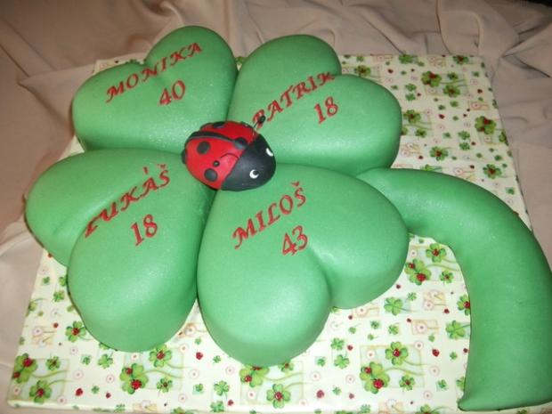 štvorlístok .., torta, Netradičné torty štvorlístok .., torta, Netradičné torty, Alenik, 1