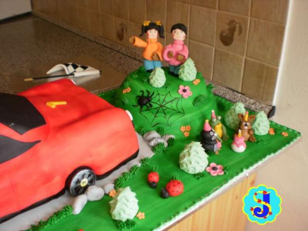 Zadná časť, torta, Torty autíčka, vláčiky Zadná časť, torta, Torty autíčka, vláčiky, Janka.S, 1