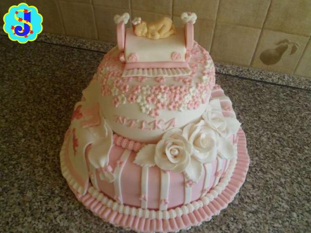 Krstinová, torta, Torty na krstiny Krstinová, torta, Torty na krstiny, Janka.S, 1