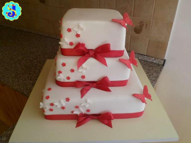 Svadobná, torta, Svadobné torty Svadobná, torta, Svadobné torty, Janka.S, 1