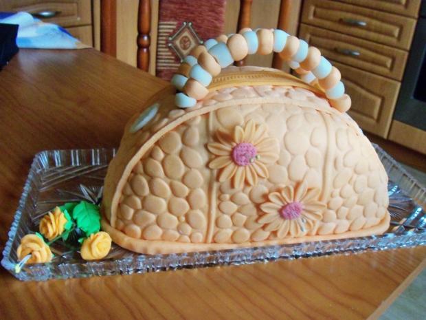 kabelka, torta, Narodeninové torty, fantafany, 1