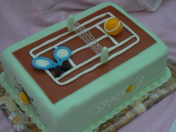 pre tenistu, torta, Narodeninové torty, katkakotruchova, 1