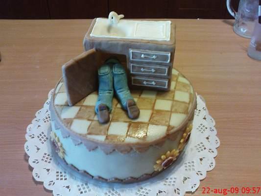 Vodoinštalatér 3, torta, Netradičné torty Vodoinštalatér 3, torta, Netradičné torty, OLINKA_liska_ryska, 1