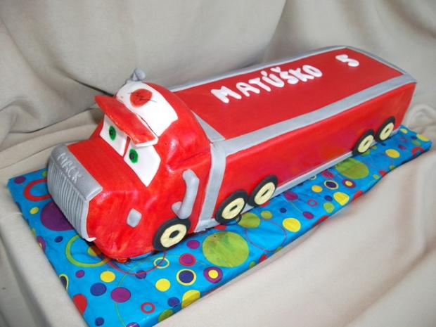 Kamion MACK, torta, Ostané torty pre deti Kamion MACK, torta, Ostané torty pre deti, Alenik, 1