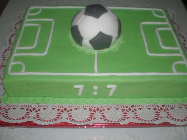 futbalové ihrisko, torta, Športové torty, evka39, 1